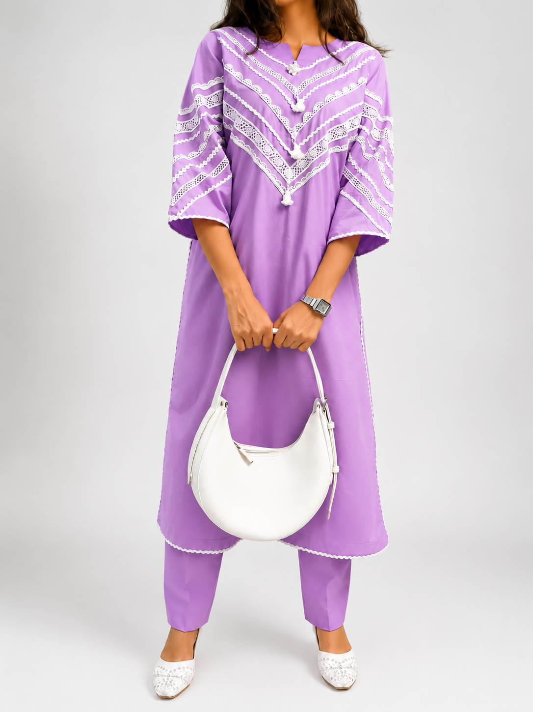 Lavender Bloom 2-Piece Suit